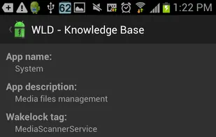 Wakelock Detector screenshot 1