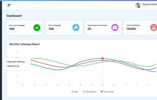 Reachingly Cold Email Outreach Dashboard