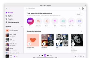 Deezer for Linux screenshot 1