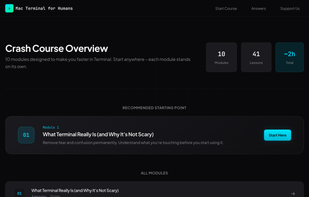 Mac Terminal for Humans screenshot 1