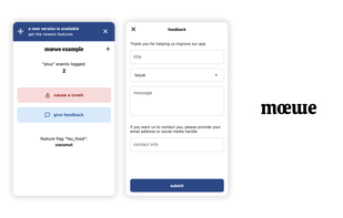 UI components available within the Flutter client