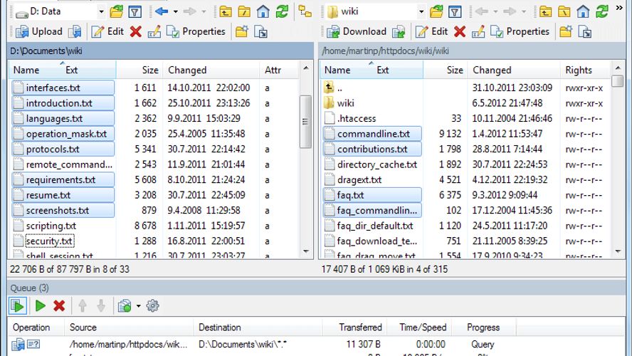 WinSCP : WinSCP, a popular free SFTP and FTP client for Windows, copies ...