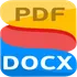 PDF to DOCX online icon