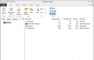 ALZip screenshot 1