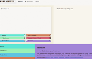 Editsaurus screenshot 1