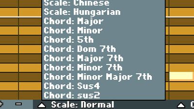 Scales and chords