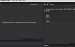 Adobe Media Encoder screenshot 1