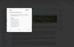 Toggle to see example sentences.