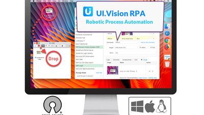 UI.Vision RPA software is a browser extension, but it can do desktop automation as well! 