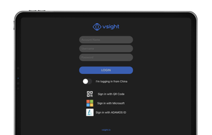 Workflow Login Page on iOS App