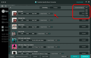 Choose Output Formats