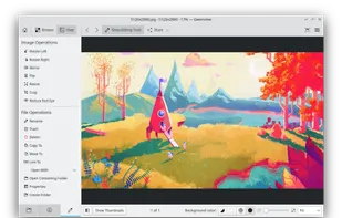 Gwenview screenshot 1