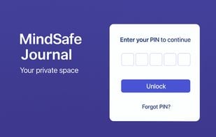 PIN code option.
