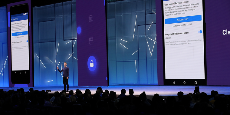 "Clear History" functionality on Facebook delayed to spring of 2019 image