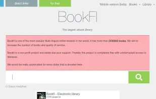 BookFI screenshot 1