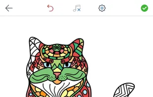 Cat Coloring Pages for Adults screenshot 3