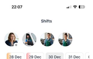Schedule shifts for staff and use GPS clock-in to make sure they are on location