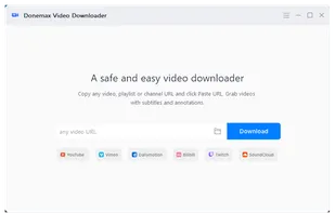 Donemax Video Downloader screenshot 1