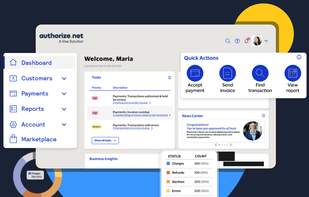 Authorize.net screenshot 1