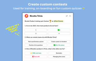 Ricotta Trivia screenshot 1