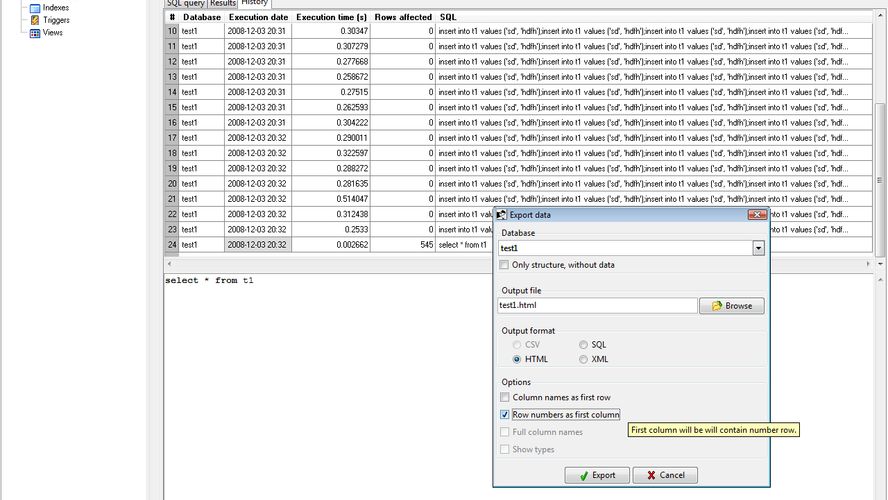 Sqlitestudio Cross Platform Sqlite Database Manager Alternativeto