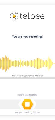 telbee's easy-to-use voice recorder for websites, social media, podcasts, email and more. Let customers, visitors and fans send you voice messages