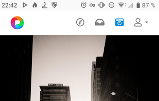 Pixelfed screenshot 1