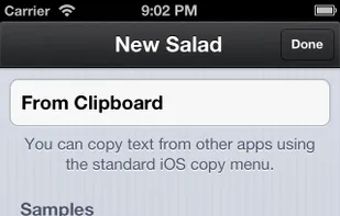 Wordsalad screenshot 1