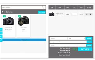 TMD OpenCart warehouse pos product add to cart.