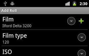 Exif4film screenshot 1