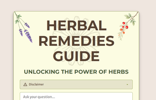 Herbal Remedies Guide screenshot 1