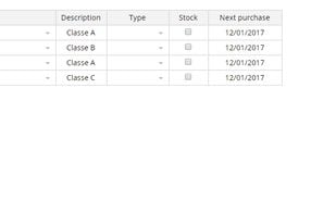 jExcel screenshot 1