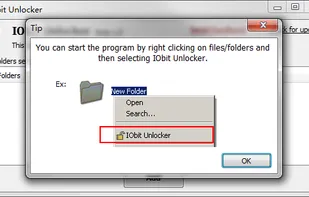 IObit Unlocker screenshot 1