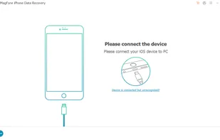 MagFone iPhone Data Recovery connect iPhone