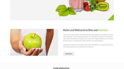 Diet and Nutrition WordPress themes