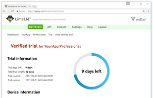 wyDay LimeLM screenshot 1