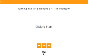 Simple, minimal reading page
