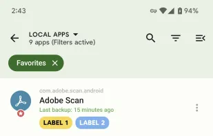 Swift Backup screenshot 1
