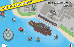 Fight off Alien Invasion