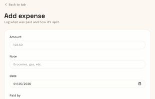 PartyTab screenshot 3