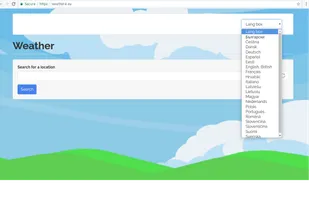 weather4.eu screenshot 2