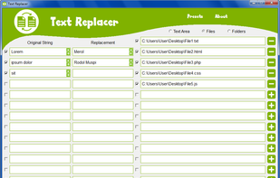 Text Replacer screenshot 2