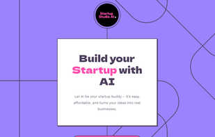 Startup Studio AI screenshot 1