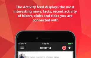 Feed for Updates from the Network, Riders and News Related to Motorcycle