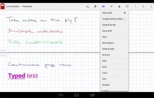 LectureNotes screenshot 2