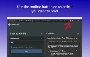 Push to Kindle screenshot 1