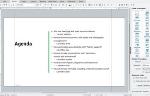 LibreOffice - Impress screenshot 1