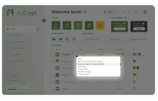 Axcrypt screenshot 3