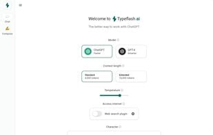 Typeflash Startpage