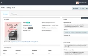 Offer/campaign info page